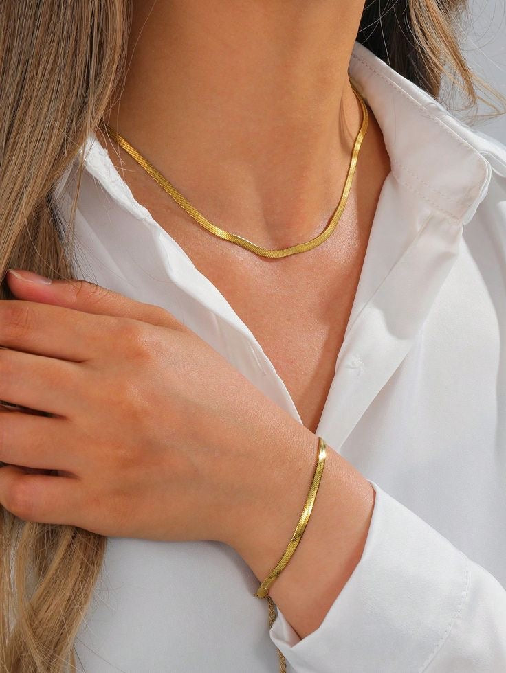 Collar cinta + pulsera cinta