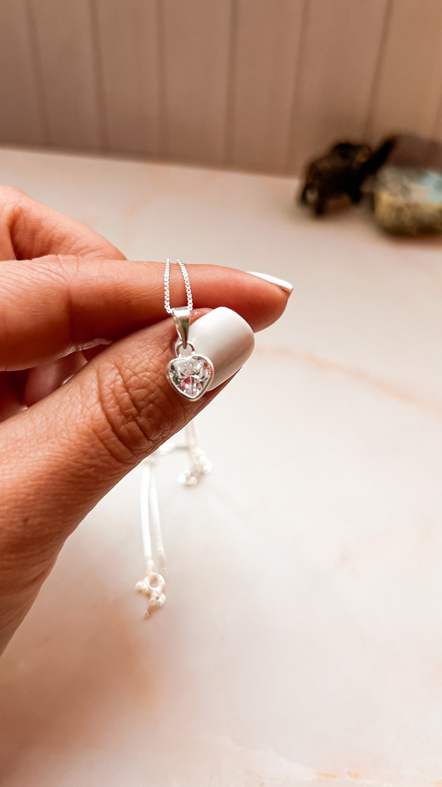 Punto de luz corazón 🤍