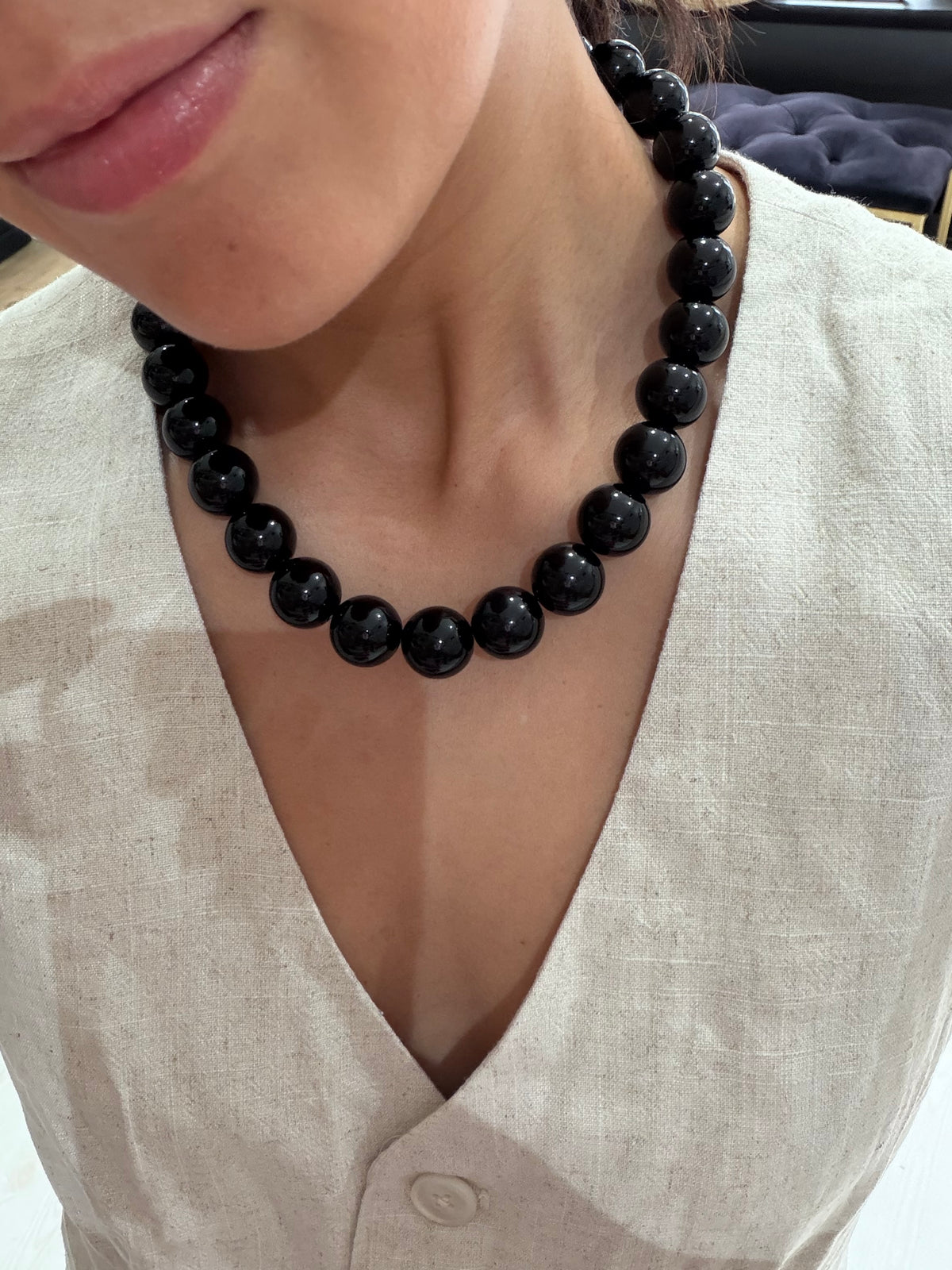 Collar chicle black