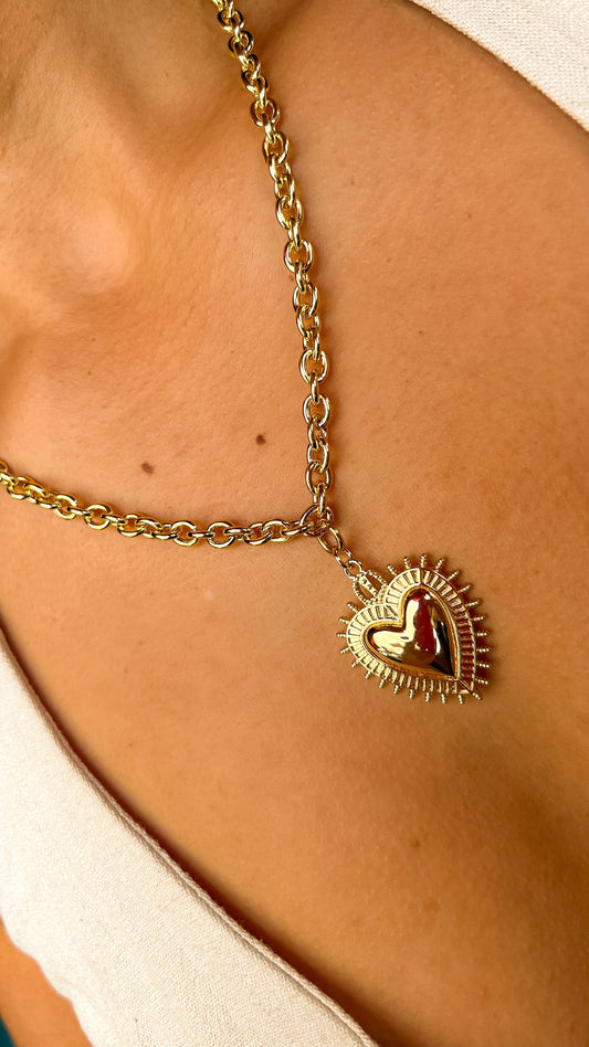 Collar bruna maxi