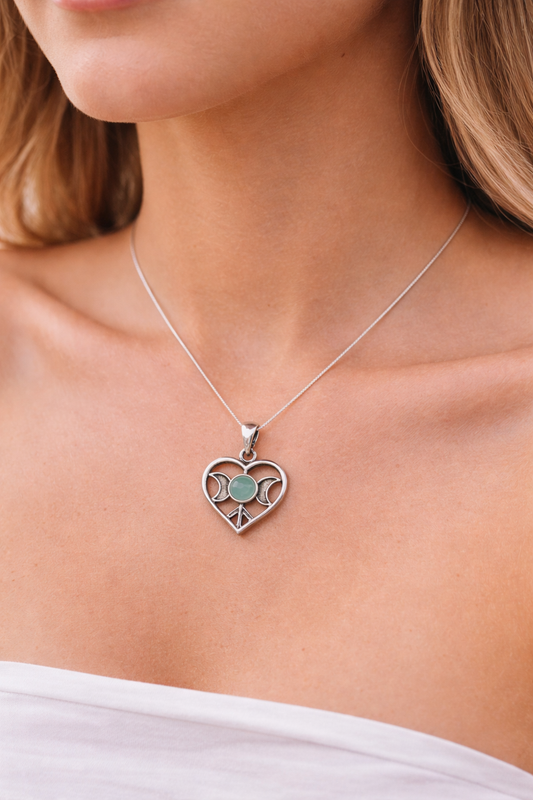 Corazón calcedonia