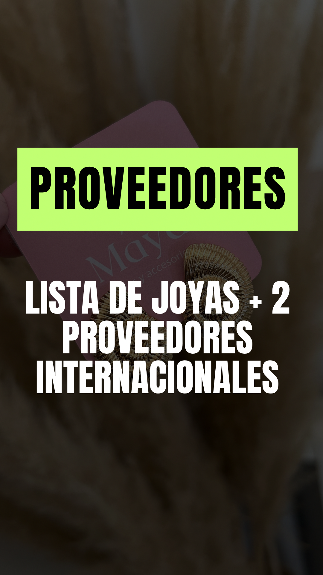 Proveedores joyas + 2 proveedores de joyas internacionales de plata 925