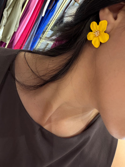 Aros Magnolia amarillos