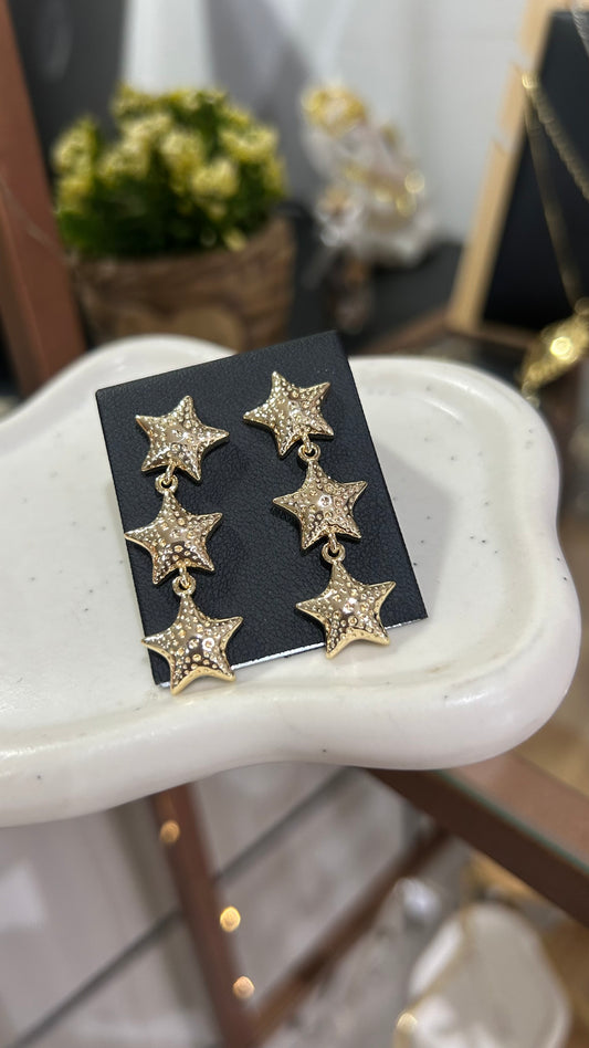 Aros estrellas triple