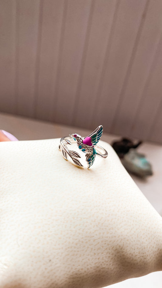 Anillo colibrí ✨